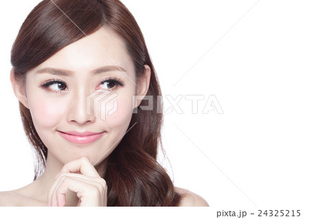 Beauty woman with charming smile Beauty woman with charming smile 24325215