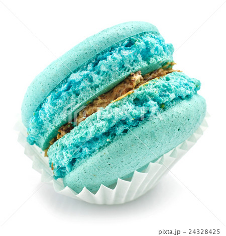 colorful french sweet delicacy, macaroons  24328425