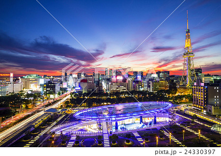 名古屋　栄の夜景 24330397