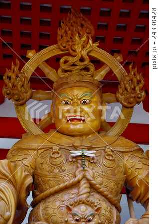 高野山壇上伽藍の増長天 高野山壇上伽藍の増長天 24330428