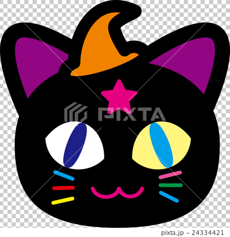 ハロウィン 猫のイラスト素材 24334421 Pixta