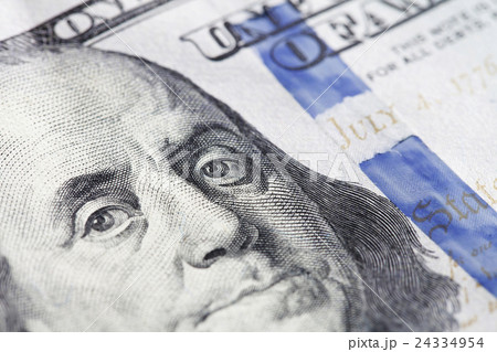 new hundred dollar bill closeup new hundred dollar bill closeup 24334954
