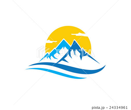 Mountains Logo Template 24334961