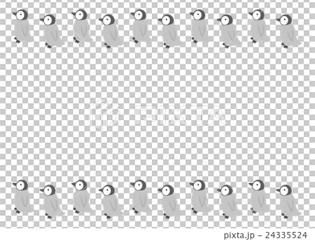 Penguin chick frame 24335524