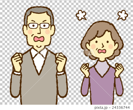 中年夫婦生氣 24336744