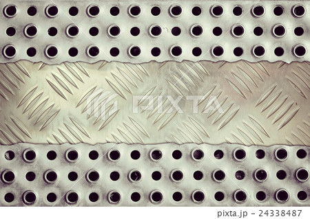 cracked metal plate 24338487