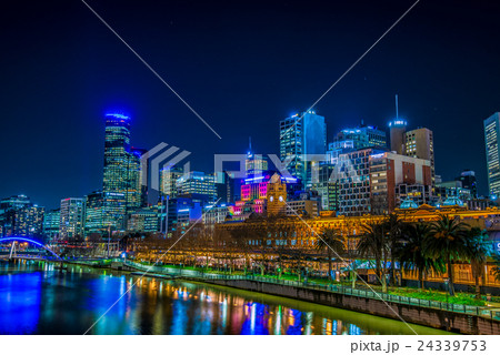 メルボルンの夜景 メルボルンの夜景 24339753