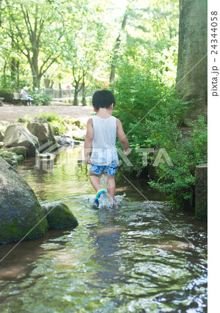 川遊び 川遊び 24344058