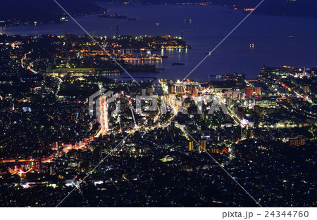 灰ヶ峰からの夜景 24344760