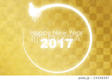 年賀状2017年 24348397