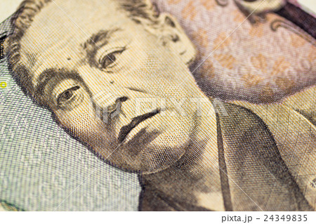 1万円札のアップ 1万円札のアップ 24349835