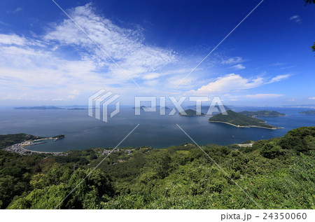 瀬戸内海、粟島を含む塩飽諸島と笠岡諸島、荘内半島の箱崎 24350060