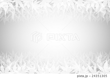 背景素材壁紙 椛 モミジ もみじ 和風イメージ 落ち葉 枯れ葉 秋 紅葉 植物 樹木 コピースペースのイラスト素材