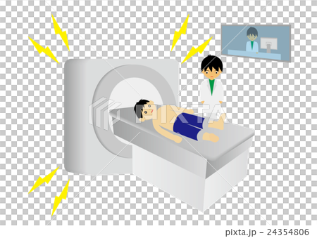 Patient undergoing MRI examination Patient undergoing MRI examination 24354806