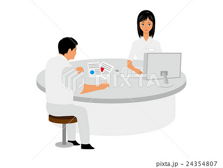 カウンセリングを受ける患者 カウンセリングを受ける患者 24354807