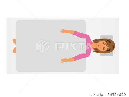 睡眠をとる女性 24354809