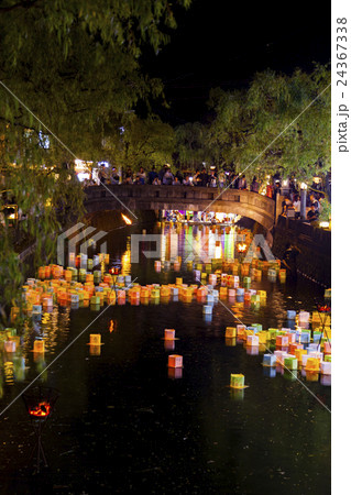 城崎温泉大谿川灯篭流し 24367338