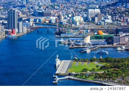 鍋冠山からの長崎港風景 24367897