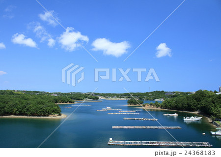 賢島と真珠筏 英虞湾 賢島と真珠筏 英虞湾 24368183