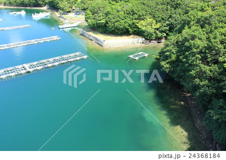 賢島と真珠筏 英虞湾 賢島と真珠筏 英虞湾 24368184