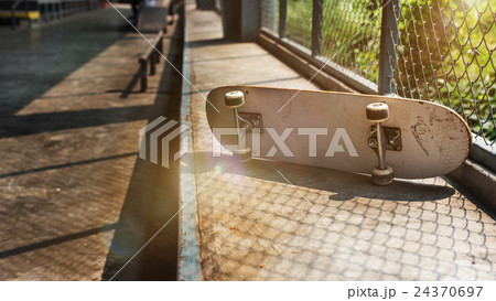 Skateboard Skater Skating Skill Space Sport Street Concept 24370697