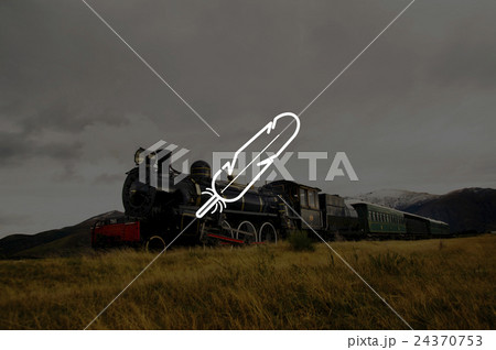 Steam Train Countryside Locomotive Countryside Concept Steam Train Countryside Locomotive Countryside Concept 24370753