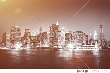 Hong Kong City at Night Light River View Concpet Hong Kong City at Night Light River View Concpet 24370766