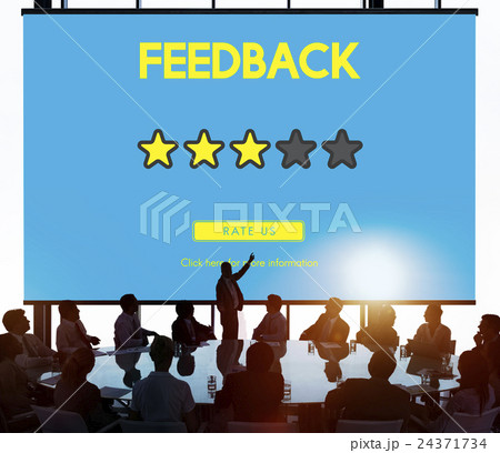Customre Feedback Comment Vote Review Results Concept 24371734
