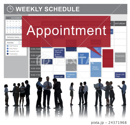 Appointment Activity Schedule Calendar Meeting Concept 24371968