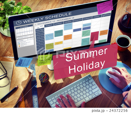 Summer Holiday Season Fun Travel Vacation Concept Summer Holiday Season Fun Travel Vacation Concept 24372256