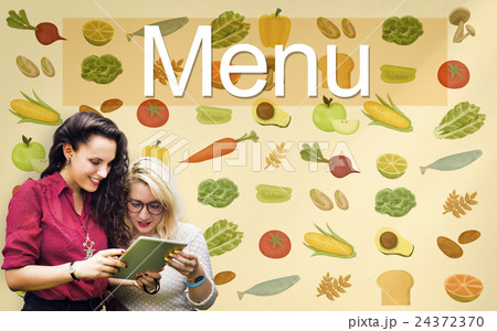 Menu Choice Food Beverage List Selection Option Concept 24372370