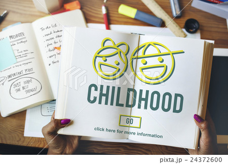 Children Childhood Kids Offispring Website Concept 24372600