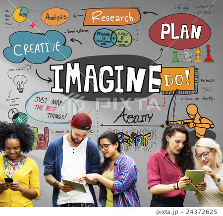 Imagine Imagination Vision Creative Dream Ideas Concept Imagine Imagination Vision Creative Dream Ideas Concept 24372625