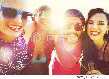 Friends Friendship Vacation Togetherness Fun Concept Friends Friendship Vacation Togetherness Fun Concept 24373206