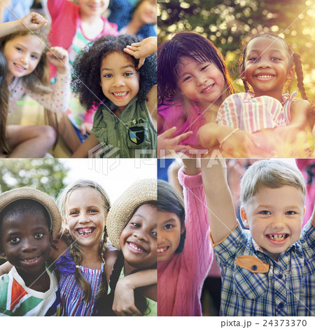 Adolescence Childhood Diversity Ethnicity Friends Concept 24373370
