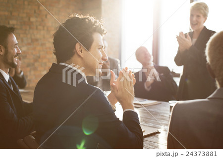 Meeting Corporate Success Brainstorming Teamwork Concept 24373881