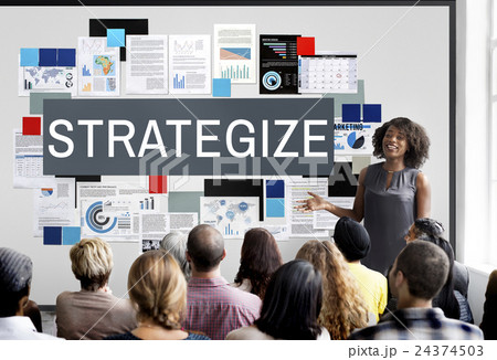 Strategy Strategize Strategic Tactics Planning Concept 24374503