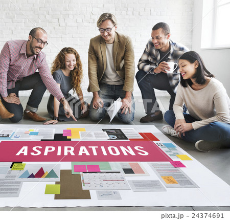 Aspiration Ambition Dream Goal Hope Solution Concept Aspiration Ambition Dream Goal Hope Solution Concept 24374691