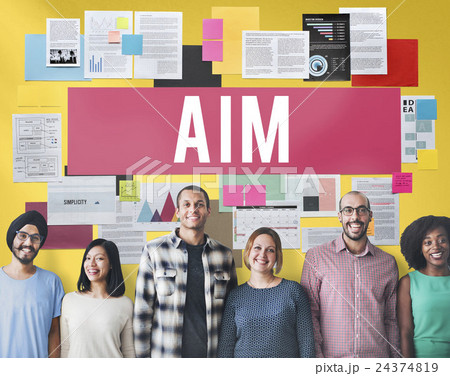 Aim Aspiration Goal Inspiration Mission Strategy Concept 24374819