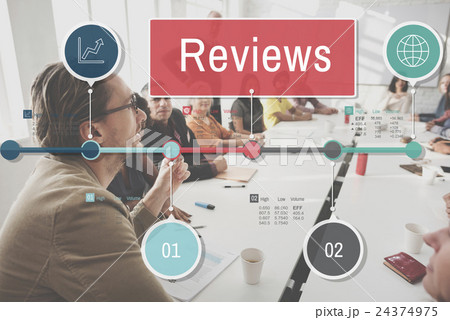 Reviews Report Evaluation Assessment Inspection Examine Concept 24374975