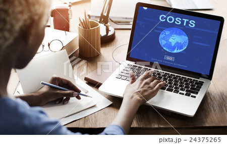 Costs Money Banking Accounting Finance Concept Costs Money Banking Accounting Finance Concept 24375265