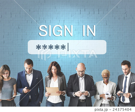 Security Sign Log In Up Password Secret Concept Security Sign Log In Up Password Secret Concept 24375404