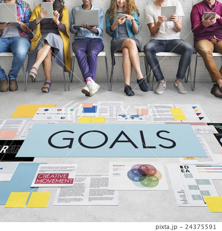 Goals Aspirations Inspiration Mission Target Concept 24375591