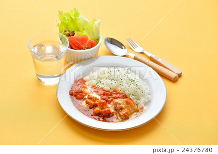 バターチキンカレー(インド料理)。 バターチキンカレー(インド料理)。 24376780