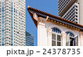 Old Building and Modern Office Towers 24378735