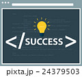 Computer web coding success 24379503