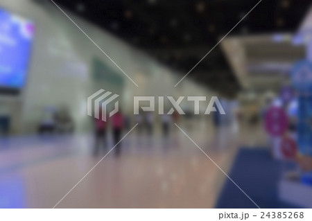people in exhibition hall building, blur people in exhibition hall building, blur 24385268
