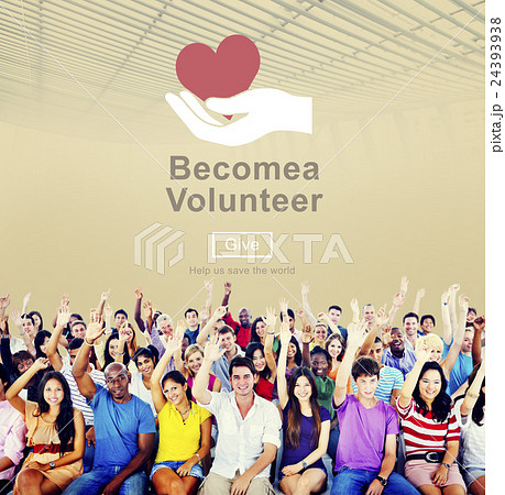 Become Volunteer Charity Donate Concept 24393938