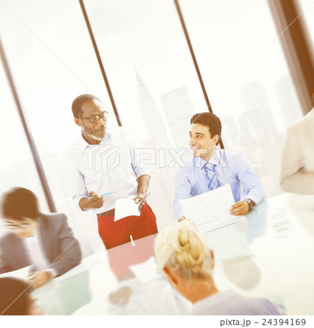 Business People Meeting Corporate Professional Occupation Concept Business People Meeting Corporate Professional Occupation Concept 24394169