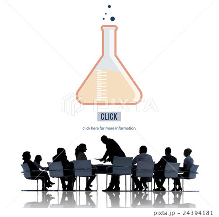 Flask Chemistry Science Experiment Lab Concept 24394181